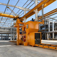 Machine de sablage avancée, machine de décapage de la rouille robuste, électrique, haute précision pour atelier automobile