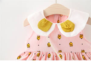 Vestidos de Fiesta de Moda de Estilo Europeo para Niñas, Vestidos de Dibujos Animados de Patos para Niñas - Product Image 4