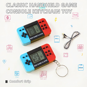 จอยสติ๊กเกมไร้สายแบบพกพา OEM รุ่น 1909 พร้อมจอแสดงผลสี ดีไซน์ตามหลักสรีรศาสตร์ รูปแบบพวงกุญแจขนาดเล็ก - Product Image 2