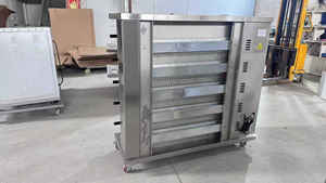 Horno Eléctrico/a Gas Comercial de Acero Inoxidable de Alta Resistencia a la Temperatura, Fácil de Limpiar, Ideal para Pollo, Pavo, Cordero y Pato - Product Image 5