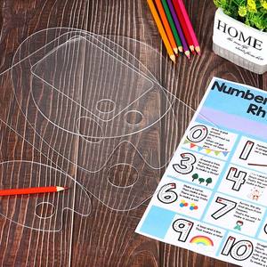 LISI Mini 10x15cm Acrylique Transparent Aquarelle <span class=keywords><strong>Gouache</strong></span> <span class=keywords><strong>Palette</strong></span> de Peinture Trou de Pouce Ovale Carré <span class=keywords><strong>Palette</strong></span> de Peinture - Product Image 6