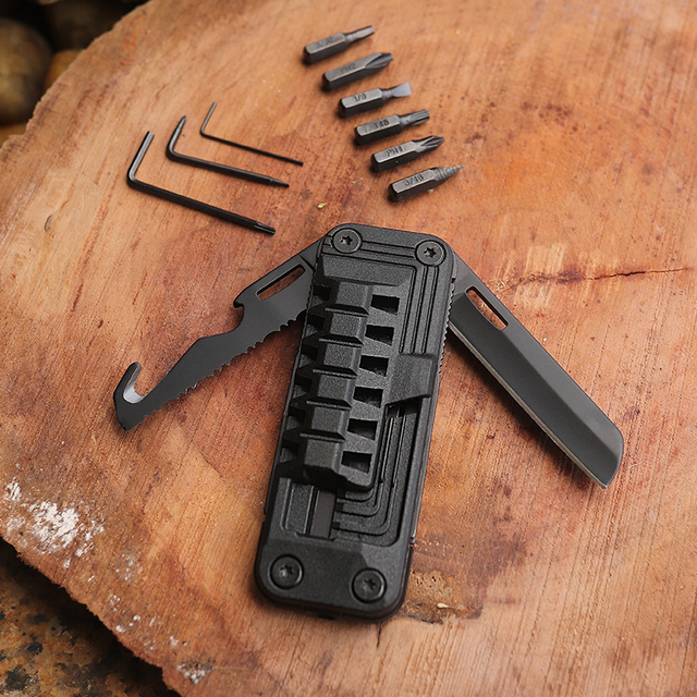 Latest Design Indoor Outdoor Multi-Functional Knives Tools Set Screwdriver Bits DIY Grade Blade Wrench OEM Customizable