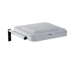 Contenitore per Rifiuti da Parete 530mm con Coperchio Rosso - Product Image 1