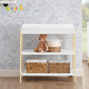 <span class=keywords><strong>Table</strong></span> à <span class=keywords><strong>langer</strong></span> en bois avec rangement <span class=keywords><strong>pour</strong></span> chambres d'enfants et meubles <span class=keywords><strong>de</strong></span> garderie <span class=keywords><strong>pour</strong></span> jardins d'enfants - Product Image 2