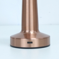 Lampe de table lumineuse à haltères pour l'extérieur, l'intérieur, pour la chambre à coucher, le café et l'atmosphère, vente en gros