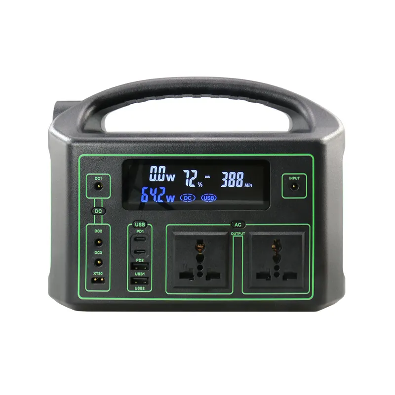 Batterie externe Portable 2022, grand écran LCD bleu, batterie externe 300W, 24V, 100000mah, pour réfrigérateur et ordinateur portable