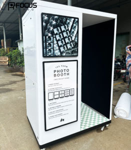 JLJ White All-in-one <strong>Photo</strong> <strong>Booth</strong> Digital <strong>Photo</strong> <strong>Booth</strong> Shell Dslr Photobooth Vending Machine Selfie <strong>Photo</strong> <strong>Booth</strong> Machine - Product Image 1