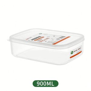 Boîte de rangement alimentaire en plastique de qualité alimentaire pour réfrigérateur, compartiment de congélation hermétique, antibactérien, écologique, empilable pour viande - Product Image 6