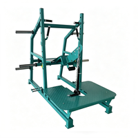 Machine à Squat Commercial à Charge de Plaques, Presse à Jambes, Équipement de Fitness pour Quadricipètes et Ischio-jambiers, pour Salle de Sport et Musculation, Fabricant Direct