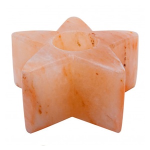 High Quality Salt <b>Star</b> Shape Tealight Red Salt <b>Star</b> Tea <b>Light</b> Use in Functions for Decoration-Sian Enterprises - Product Image 2