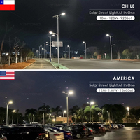 Lampe solaire de rue sans fausse puissance XINTONG, système de lampadaire solaire tout-en-un à bas prix, lampadaire LED tout-en-un