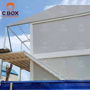 Edificios de Oficinas Móviles Desmontables Cbox, Panel Sándwich, Casas Pequeñas Modernas, Dormitorio para Trabajadores, Casa Contenedor Modular Prefabricada - Product Image 4