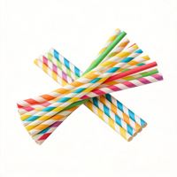 Pailles en papier kraft 100% biodégradables pour boire et travaux manuels