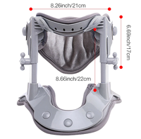 Dispositif de traction cervicale médical gonflable, kit de correction de collier cervical, rétracteur de cou, étireur de collier cervical, protection du cou