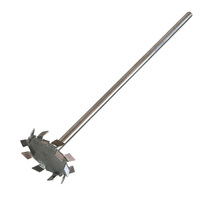 Outil d'agitation à long manche en acier inoxydable 316L OEM pour peinture, résine, adhésif, encre