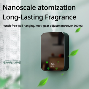 App-gesteuerter elektrischer Verneb lungs diffusor für die Wand montage Kunststoff-Diffusor für ätherische Öle mit wasserlosem <span class=keywords><strong>Aroma</strong></span> für das Home Hotel French - Product Image 3