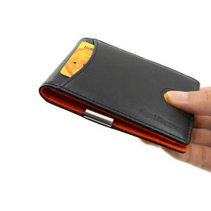 รอยัล แบ็กเกอร์กระเป๋าสตางค์ใบสั้นสำหรับผู้ชาย RFID บล็อคกิ้งสลิมทินการ์ดโฮลเดอร์คลิปหนังแท้ธุรกิจแฟชั่นกระเป๋าสตางค์ผู้ชายกระเป๋าสตางค์ - Product Image 5