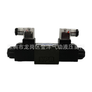 วาล์วโซลินอยด์ไฮดรอลิก APB รุ่น DSG-02-3C3-DL-D24 แบบสี่ทาง ขนาด 1/4 นิ้ว 315 บาร์ 60 ลิตร/นาที - Product Image 1