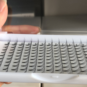 Bonnes évaluations Cils pré-faits à base courte en D et C Curl de 0,07 mm Noir foncé 3D 4D 5D 6D 7D - Product Image 2