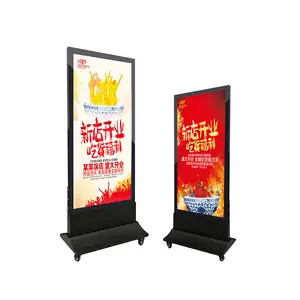 Caja de luz de letrero de tela de impresión UV portátil de publicidad promocional de pie personalizada de gran oferta cajas de luz Easy SEG