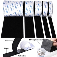 Fabricants de Velcro, attaches autocollantes réutilisables de haute qualité, double face, auto-adhésives, crochets pour bagages, livraison rapide