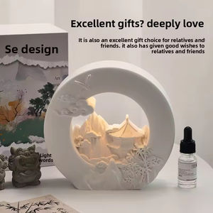 Ornements créatifs d'aromathérapie, souvenirs de festival, coffrets cadeaux d'aromathérapie aux huiles essentielles, pierres diffuseuses, lampes d'aromathérapie - Product Image 6