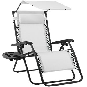 Bestex <span class=keywords><strong>Chaise</strong></span> de <span class=keywords><strong>plage</strong></span> d'extérieur de haute qualité <span class=keywords><strong>avec</strong></span> <span class=keywords><strong>pare</strong></span>-<span class=keywords><strong>soleil</strong></span> pliable, <span class=keywords><strong>Chaise</strong></span> de <span class=keywords><strong>plage</strong></span> inclinable pliante <span class=keywords><strong>avec</strong></span> parasol <span class=keywords><strong>Chaise</strong></span> de loisirs - Product Image 1