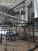 Nouvelle ligne de production de raffinerie d'huile de palme avec cuve de clarification et étang, machine de cuisson, en acier inoxydable, 1000 kg/h