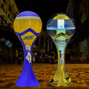 3 litros de hielo tubo dispensador de cerveza proyecto led torre de cerveza enfriador de cerveza, <span class=keywords><strong>vino</strong></span>, champán - Product Image 2