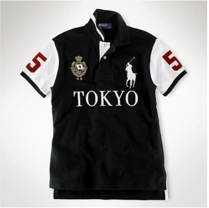 <span class=keywords><strong>Polo</strong></span> da uomo estiva transfrontaliera, con stampa digitale 3D sul risvolto, top casual a maniche corte taglie forti RL - Product Image 6