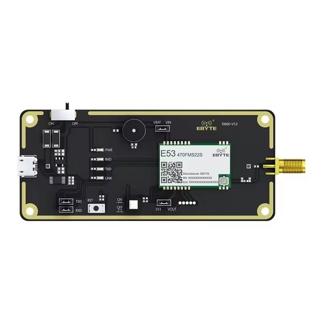EBYTE for ODM E53-470FMS22S-TB CH340X Serial Chip Micro USB Interface LoRa Module Development Test Board