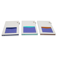 Carnet de notes A5 personnalisé, nouveau design de poche, agenda relié rigide, logo en relief, carnet en cuir PU pour cadeaux promotionnels