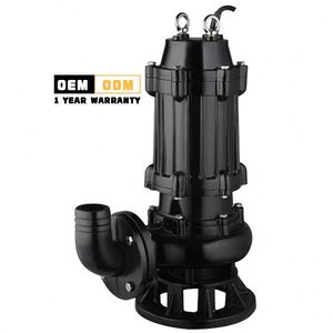 Pompe à eaux usées électrique submersible efficace et fiable, anti-obstruction, avec broyeur pour drainage industriel et domestique - Product Image 1