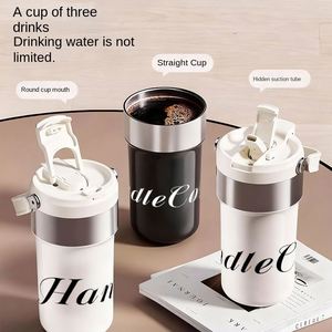Taza y Vaso Térmico de Acero Inoxidable 316/201 de Lujo para Hombre, 2000 ml, Aislamiento al Vacío, 6-12 Horas de Aislamiento Térmico, Portátil para Uso en el Automóvil - Product Image 4