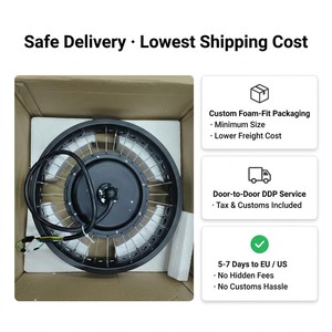 Kit de conversion de vélo <span class=keywords><strong>électrique</strong></span> 72V 3000W avec <span class=keywords><strong>moteur</strong></span> à moyeu sans balais et contrôleur, transmission arrière, ensemble complet - Product Image 6