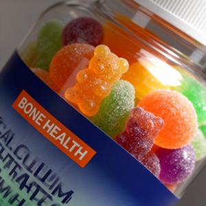 OEM/ODM Kadınlar ve Erkekler için Vitamin D3, B6, B12, Magnezyum, Çinko ve Kalsiyum içeren Kalsiyum Sitrat Jelibonları, Kemik ve Kas Sağlığını Destekler - Product Image 3