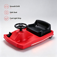 Kart électrique de drift OEM en gros pour enfants, batterie lithium 36V 3.6Ah, vitesse maximale 25km/h, jouet portable 12kg