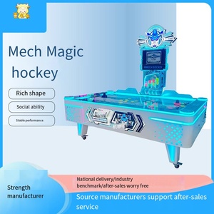 Machine électrique de jeu d'équipement d'amusement de sports d'étoile d'arcade de hockey d'air d'intérieur - Product Image 3