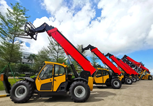 Montacargas telescópico todo en uno STH844A de 3 toneladas y 13,4 m de alcance, calidad de exportación, para canteras e ingeniería de construcción - Product Image 4