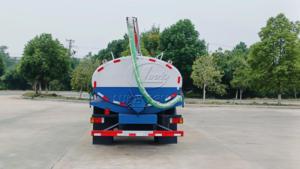 Isuzu vacuum sludge & fecal <b>suction</b> truck on sale. Right-hand drive export model, equipped with Isuzu ELF 700P cabin. - Product Image 4