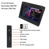 Nouveauté Console de jeu rétro miniature portable 10 pouces 26800 en 1 Prise TV Console de jeu vidéo Console d'arcade