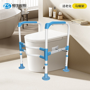Heng Sheng Holdings Toilet <b>Grab</b> <b>Bars</b> 150 Kg Load Capacity Age-friendly Bathroom Safety Equipment - Product Image 1