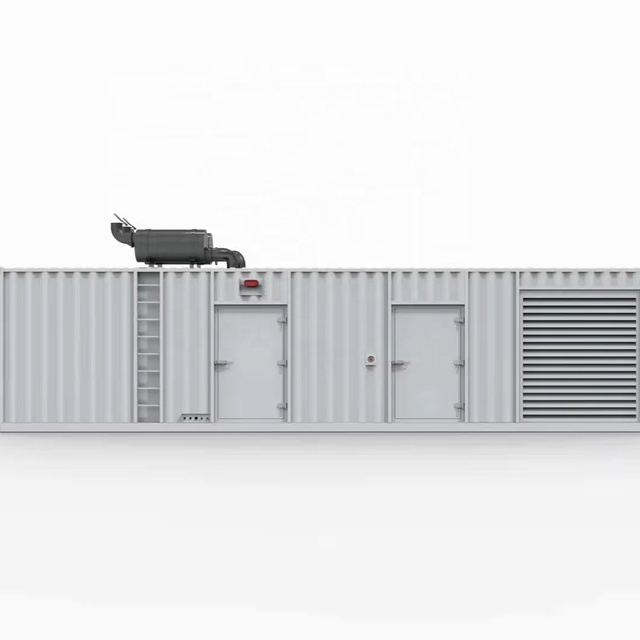 Low Fuel Consumption 2000KW 2MW Containerized Type Diesel Generator 2500KVA Generator Set With cummins Engine Qsk60-g23