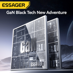 ESSAGER ES-CD45 Type C Usb 33 Watt Wall Gan Charger With Digital <strong>Display</strong> Mobile Phone 33W Super Fast Charger for Xiaomi Iphone - Product Image 3