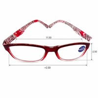 Lunettes de presbytie à monture plastique, conformes CE, verres HD transparents, pour les détaillants européens