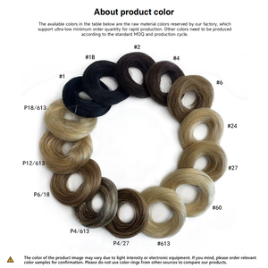 Estensioni professionali dei <span class=keywords><strong>capelli</strong></span> umani di Updo per ciambella di ciambella di Chignon a coda di cavallo Multi-dimensione Bundle <span class=keywords><strong>con</strong></span> doppie estremità disegnate - Product Image 5