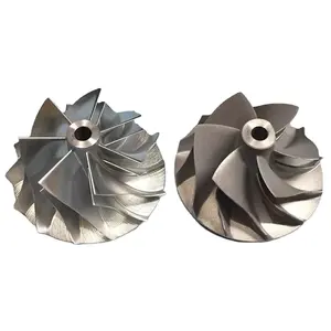 Centrifugal cast water pump impeller/blower impeller titanium superalloy turbine compressor impeller