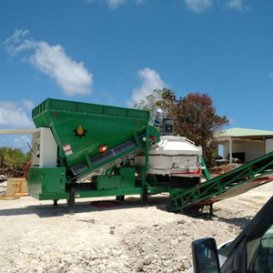 Trạm trộn bê tông nhà máy Trailer loại mini di động sẵn sàng hỗn hợp trộn bê tông máy Máy giá thấp - Product Image 6