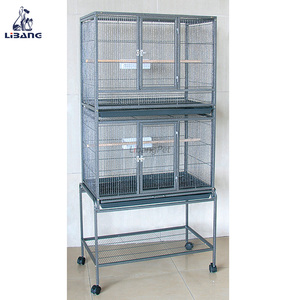 Lồng chim vẹt cao cấp bán trực tiếp, chất lượng cao, bền chắc, làm bằng kim loại - Product Image 5