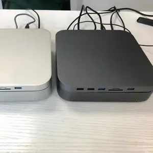 OEM/ODM MC25 Graues Mac Mini Dock M1 Ssd Gehäuse für Mac Mini M2 PRO USB HUB 3.0 Macmini Apple